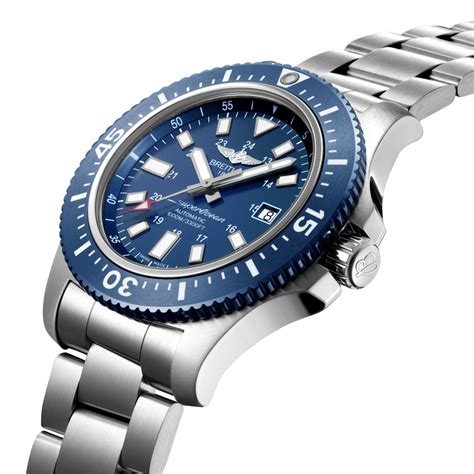 breitling superocean 44 blue dial|Breitling Superocean 44 special.